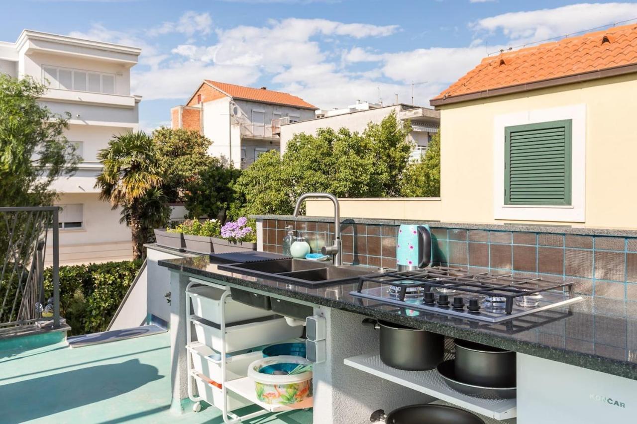 Boutique Triple House With Garden & Roof Terrace Villa Split Eksteriør billede